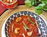 A picture of step 4 of Quinoa porridge In Red Thai Gravy.