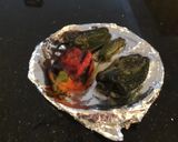 A picture of step 1 of Roasted stuffed pepper soup.