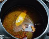 A picture of step 1 of Rajma and Jeera Rice.