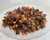 Une image de l'étape 15 de Aubergines et carottes grillées à l’oignon rouge.