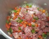 Foto del paso 2 de la receta: Aguja de cerdo guisada con verduras