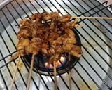 Foto langkah ke 3 dari resep Sate Jamur tiram simple.