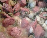A picture of step 9 of Sausage and bok choy II.