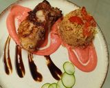 Foto del paso 8 de la receta: Carre de cerdo + arroz integral media primavera