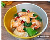 Foto langkah ke 6 dari resep RESEP DIET ENAK ‼️UDANG TAHU KUAH.