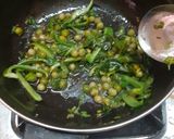 A picture of step 3 of SIMPLE and QUICK ALOO MATAR MASALA.