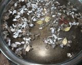A picture of step 1 of Kashmiri tea(pink).