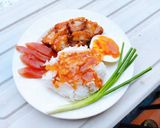 รูปขั้นตอนการทำที่ 7 ของ ข้าวหมูกรอบ จำเป็น ด้วยหม้ออบลมร้อน และวัตถุดิบที่หาได้ในครัว