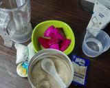 Foto langkah ke 1 dari resep Es Krim Buah Naga Lembut.