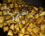 A picture of step 12 of Masala fry sweet potatoes.