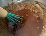 Une image de l'étape 1 de Gâteau cacahuète chocolat.