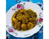 A picture of step 7 of Dhnokar Dalna or Bengali Lentil Cake Curry (No Onion-Garlic).