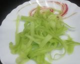 A picture of step 1 of Thai cucumber Noodles Salad.