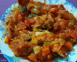 Foto del paso 6 de la receta: Conejo con pisto (todo en crudo)