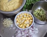 A picture of step 1 of Sweet Corn Fritters (tiffin recipe).