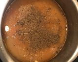 A picture of step 8 of Turkish lentil soup.