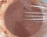 Foto langkah ke 3 dari resep Bolu Kukus Pisang Chocolatos 2 Telur Simpel Lembut.