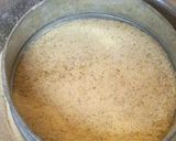 A picture of step 4 of Rajsthani Dal Baati Churma thali (lunch or dinner).