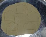 A picture of step 4 of Cookpad Logo shaped Shakarpara / Sweet Nimki / Sweet Mathri.