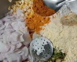 A picture of step 3 of Crispy sweet corn fritters.