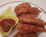 A picture of step 8 of Eggs fingers.