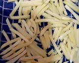 A picture of step 4 of French fries.