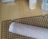 A picture of step 5 of Pumpkin Roll.