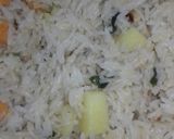 صورة لخطوة 2 من وصفة طريقة عمل الارز بالخضار 😻😍🌹