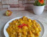 Foto langkah ke 3 dari resep Gulai Kikil Telur Puyuh.