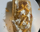 Foto del paso 4 de la receta: Pan relleno de taquitos de jamón y quesos