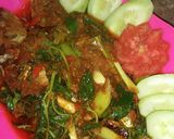 Foto langkah ke 18 dari resep Ikan Salem masak Daun kemangi.