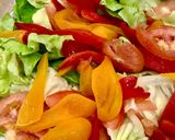 Hình bước làm 1 của món Salad Bò Xào