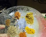 A picture of step 1 of Masla Mong Dal.