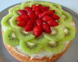 Foto langkah ke 11 dari resep Strawberry 🍓 & Kiwi Fruit Sweet Bun .