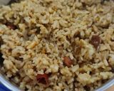 A picture of step 9 of Lemon, coconut, imli, curd Rice.