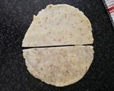 A picture of step 4 of Punjabi samosa(Aloo/potato samosa).