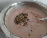 Pomegranate Steamed Kadhi recipe step 4 photo