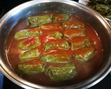 Foto del paso 11 de la receta: Hojas de parra rellenas con mix de carne y arroz Bomba