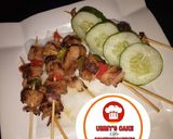 A picture of step 9 of Chicken kebab.