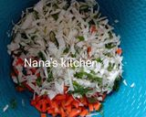 Foto langkah ke 2 dari resep Bakwan sayur.