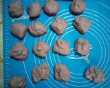 Foto langkah ke 5 dari resep Roti Sobek Ubi Ungu Kukus.