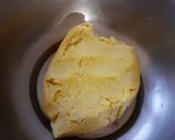 A picture of step 3 of Nankhatai.