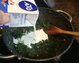 Foto del paso 3 de la receta: Puré de espinaca con huevo frito