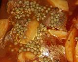 A picture of step 4 of Beef Stew with Potatoes and Peas.