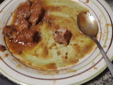 Atún marinado 3 días con salsa de tomate casera