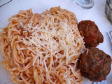 Spaghetti al huevo caseros