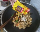 Foto langkah ke 5 dari resep Tumis Tempe Kecap Cabe Gendot.