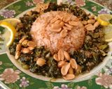 A picture of step 3 of Spinach Stew with Chickpeas 👌👍.