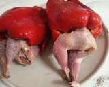 Foto del paso 2 de la receta Codorniz en pimiento rojo
