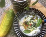 Une image de l'étape 9 de 🥒TZATZIKI🪹🍃CONCOMBRE 🥒🍋AU YAOURT GREC 🍶🧉.